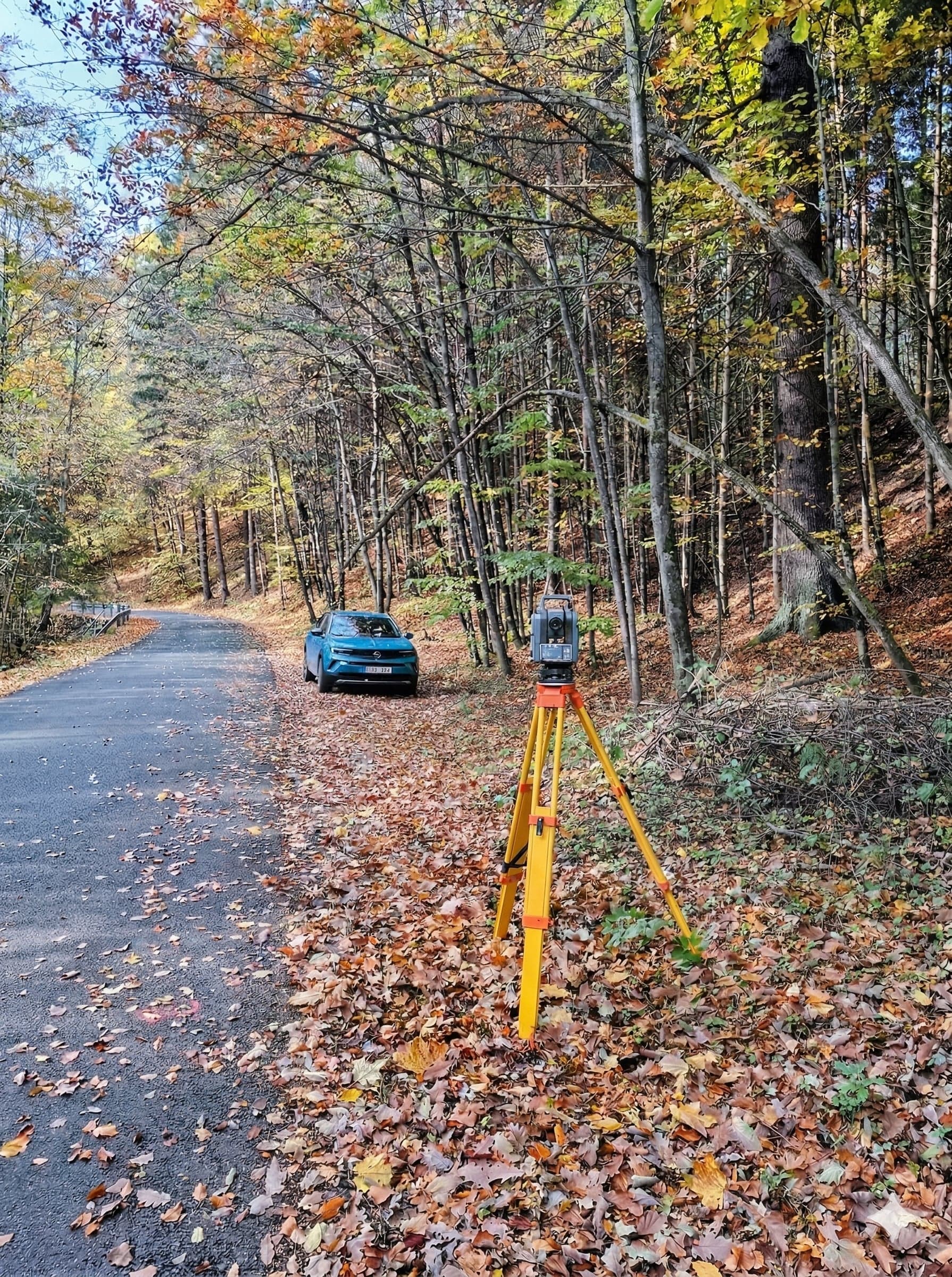 Geodetické měření v terénu